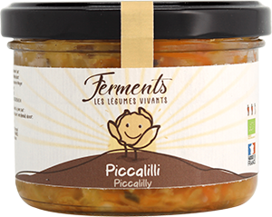 Légumes lacto-fermentés Piccalilli